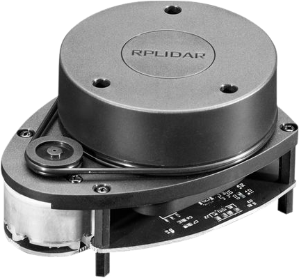 RPLIDAR pictured is one option for 2D LIDAR