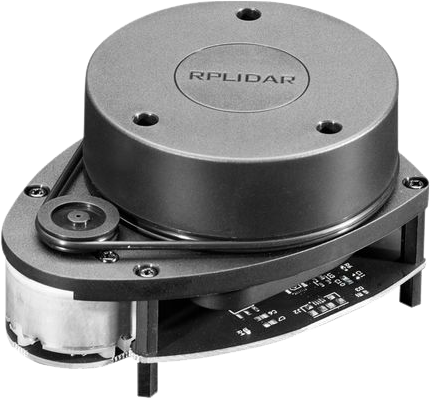 RPLIDAR pictured is one option for 2D LIDAR