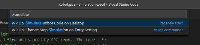 通过 VS Code 运行模拟