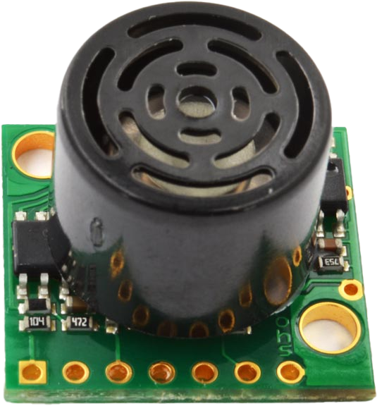 A Maxbotix RS-232 Ultrasonic sensor.
